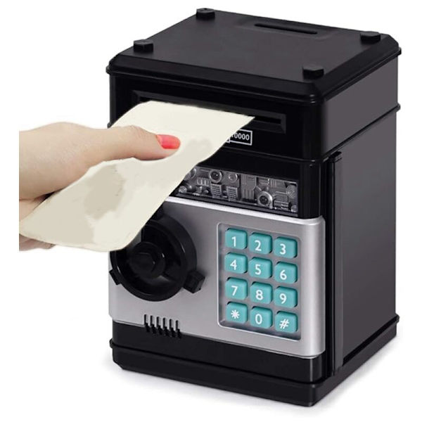 Elektroniske Spargriser for Barn, Pengespareboks, Mini minibank Myntboks for Barn, Beste Bursdags- og Julegaver, Cash D