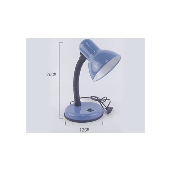Blå flexibel skrivbordslampa 12,5 cm Blå
