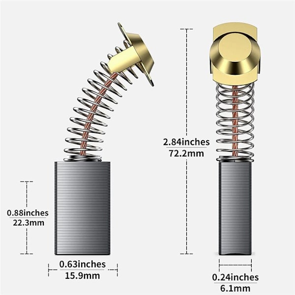 N398321 DWP849/DWP849X Kolborstpolerare - 2-pack