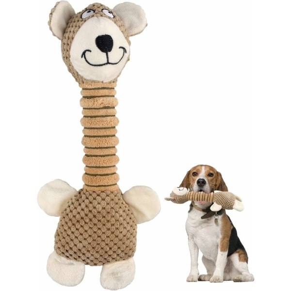 Interactive puppy toy (brown bear)-
