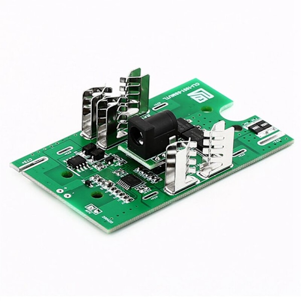 2X 5S 21V 40A Li-Ion Litiumbatteri Beskyttelseskort Lading BMS Lader for