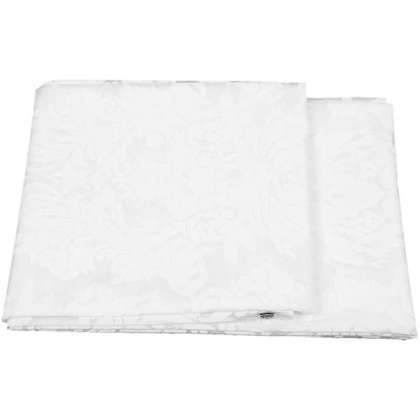 Blommig Duschdraperi 200X200Cm Damask Peva Tjocka Badgardiner Vattentät Mögelbeständig Duschdraperi med Krokar
