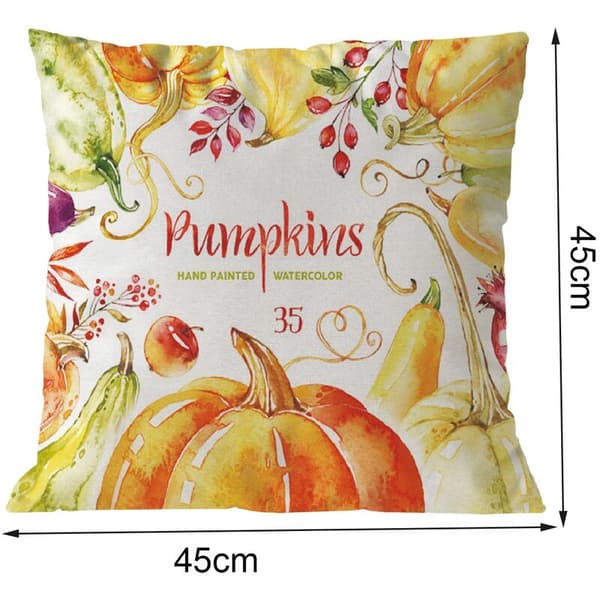 Kuddfodral 45X45Cm för Soffa Hemmakontor Dekor (4)