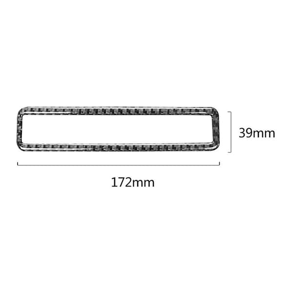 for 2018 2019 2020 Fiber Interior Driver Side Dashboard Trunk Headlight Switch Frame Cover Trim