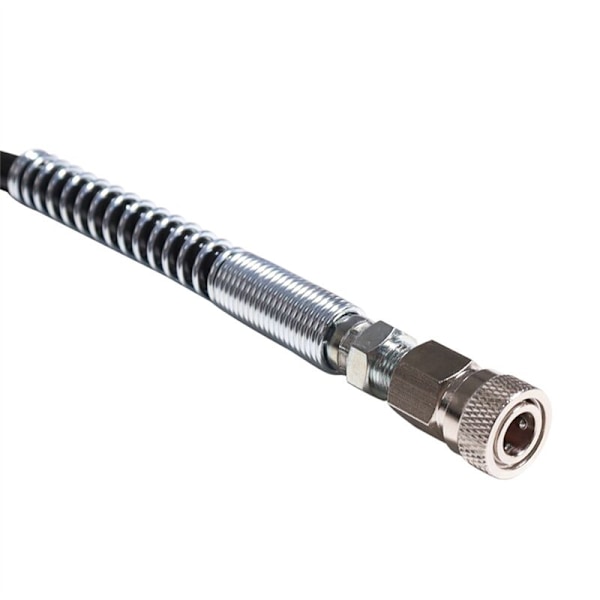 Ny Adapterda Ladestasjon Air Fylling PCPda Dykking med CGA347 Kontakt 24/36 Tommer Microbore Slange, Sølv
