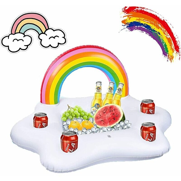 Oppustelig Drikkeholder, Oppustelig Barbakke, Oppustelig Pool Drikkeholder, Spa Bøje Kop, Oppustelig Pool Kopholder, Oppustelig Flydende Kopholder