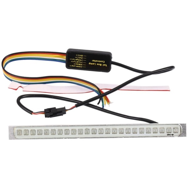 Universal fargerik strobe LED-lysstripe/bakbremsestopplys/blinklys/skiltlys