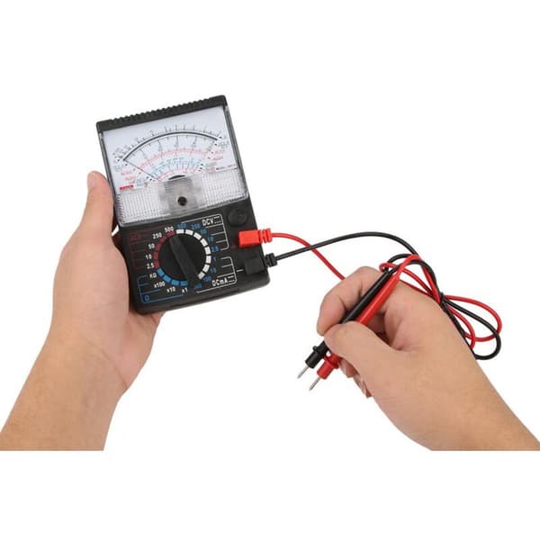 Analog Multimeter, AC DC Voltmeter Amperemeter Analog Ohmmeter Multimeter Pegepind Analog Multimeter Tester til Måling af Spænding, Strøm og Modstand