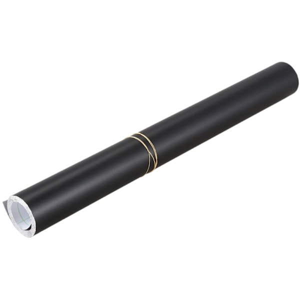 4 kpl 12X60 tuuman mattamusta auton vinyylikalvoa DIY-tarra