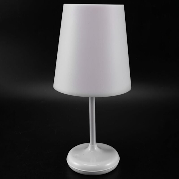LED trykk sensor bordlampe dimbar nattlys med USB-lader fjernkontroll for kontor soverom hjem