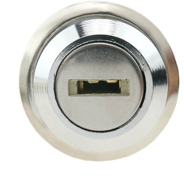 Plan låskolv med platt nyckel 17 mm x M18