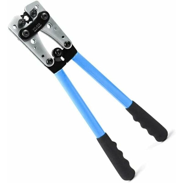 HX-50B Batterikabel-Klemmeværktøj Elektriker Tang til Krimpning af 6-50mm2 (AWG 8-1/0) Kabler med Fortykkede og Forstærkede Metalplader