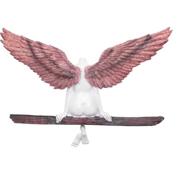 3D veggdekorstatue for romdekorasjon hagedekorstatue vinger