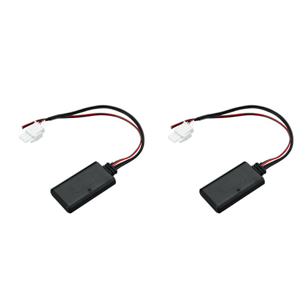 2X Bluetooth-modul Stereo Radio AUX-musikkabeladapter til GL1800 Goldwing