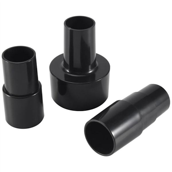 3-pack Universal Dammsugarmunstycke Adapter Våt- och Torrdammsugare Konverterare Reducerare Tillbehör för Dammsugare