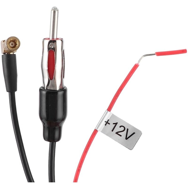 Forsterket Aktiv Bil DAB+FM Antenne Takmontert Radioantenne Vanntett Digital Universal 12V