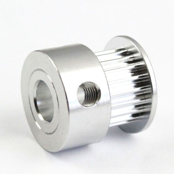 2X GT2-remskive med 20 tænder, 5 mm + 6 mm borehul, tandrem & 4X spændingsrulle til 3D-printer Reprap