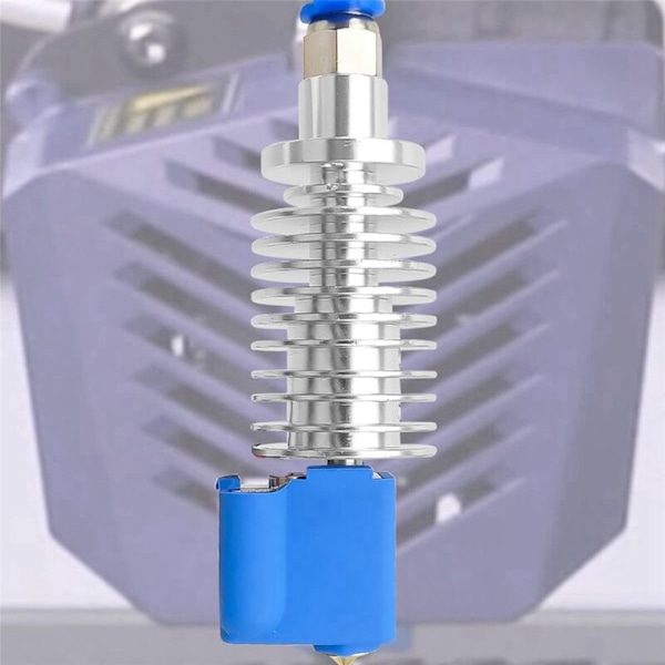 2x 3D-skrivar Extruder Kit med Silikonstrumpa och 0,4 mm Munstycke Hotend Print Head