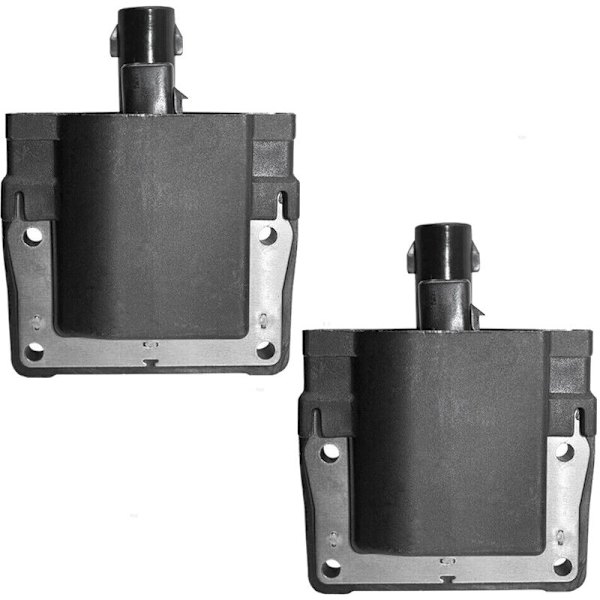 2 st tändspole tändstift packmodul för 1990-1997 Lexus LS400 SC400 4.0L V8 Toyota 4Runner Camry Celica MR2 L4 V6