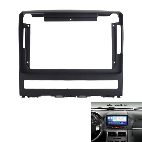 Bil Facia Panel Ramme 9 Tommer Bilradio DVD GPS Mp5 til Perla 2009 Albea 2004-2012 Dash Mount Kit