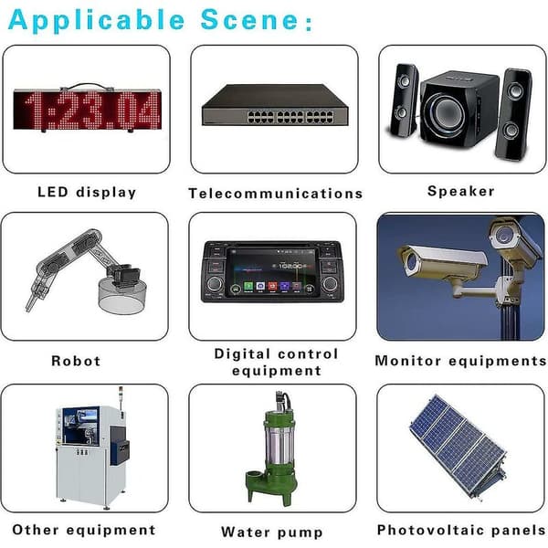 DC spenningsomformer 48v til 12v 20a 240w