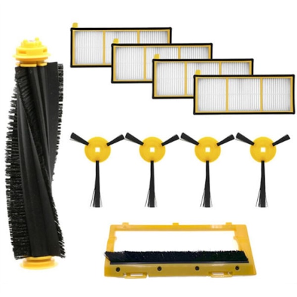 Reservedeler for RV700 RV720 RV750 RV755 robotstøvsuger - Filterelementer, Rullebørste og Filter