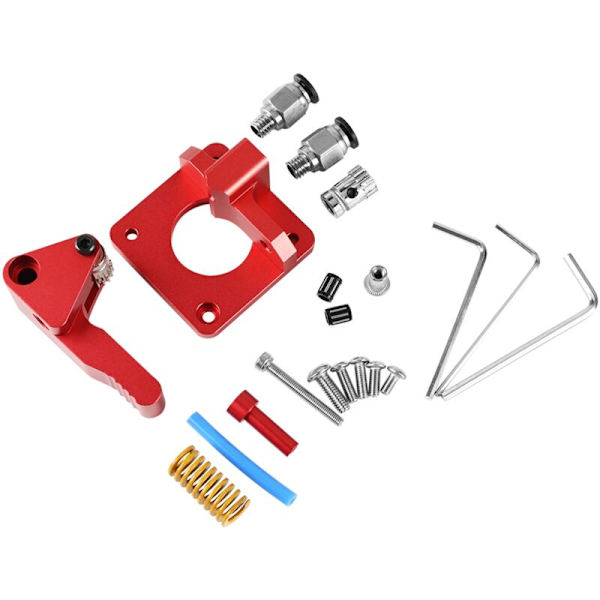 Til Dual Drive Ekstruder med -10/-10S Motor Tornado 3D Printer Opgradering Aluminium Udstyr Venstre Hånd Dual (Venstre)