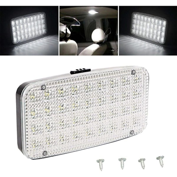 36 LED 12V Vit Inredningslampa för Van Sprinter Transit Taklampa (1-pack)