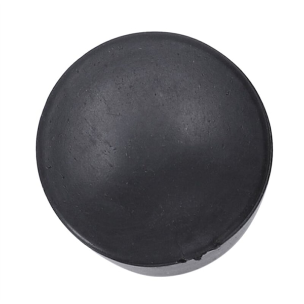 150 st Svarta Gummifötter Mjuka PVC Runda 12mm