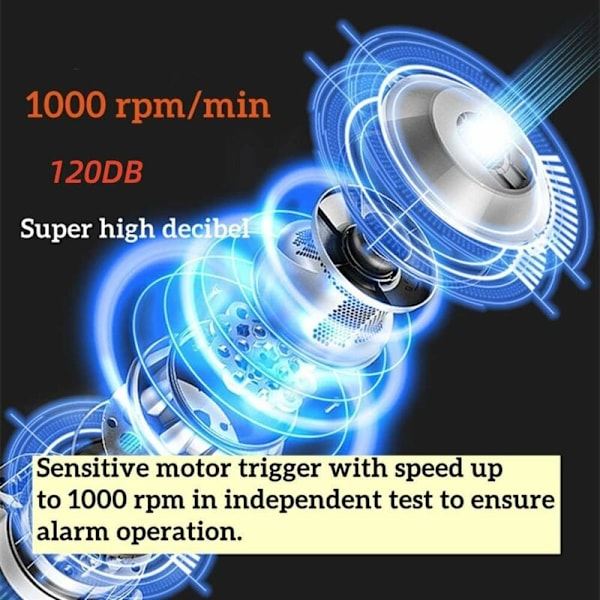 Sirene-hälytin 220V Tehokas Ulkoilma Hälytin 120dB Punainen Moottori-käyttöinen Sireeni Metalli-torvi Teollisuus Vene Hälytin 25W 50mA