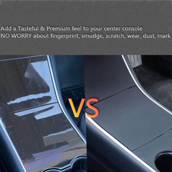 Center Console Wrap, för Model 3 Center Console Protective Film Cover Panel Interior Decoration