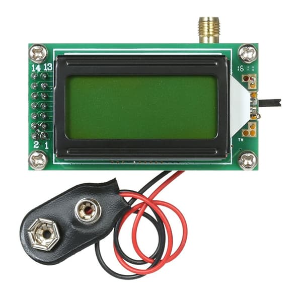 Högprecisions frekvensräknare 1-500 MHz RF-testmodul LCD-display med belysning