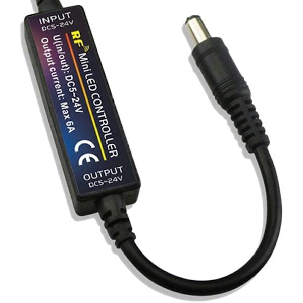 RF-fjärrkontroll LED-dimmer DC5V-24V Ljusstyrka Justering 14 Tangenter Dimbar Anslutningsbrytare för LED-list