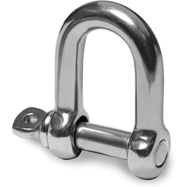 M5 Rustfritt Stål Shackle Straight Rustfritt Stål Stropp, (10 stk)