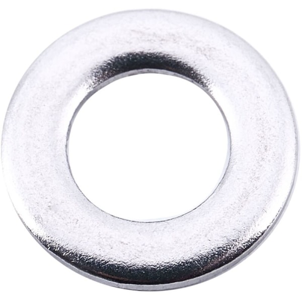 Metallialuslevy 6 mm x 18 mm x 1 mm 50 kpl hopea