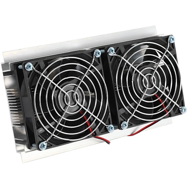 200 X 115 X 8,5Mm 120W Termoelektrisk Peltier Halvleder Kølesystem Kit Dobbelt Blæser