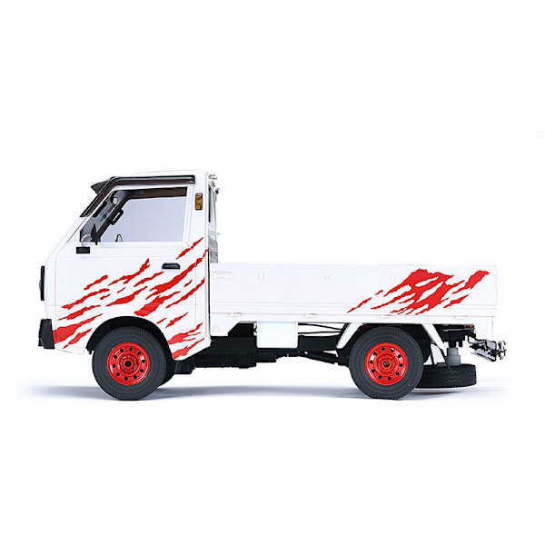 D12-metalliseen takapuskuriin sopiva vetokoukullinen perävaunu 1/10 lisävarusteet RC-auto