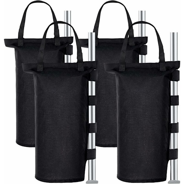 1680D Industriella Gazebo-vikter, Set med 4 Gazebo-vikter, PVC Innerfoder, Gazebo Sandbag för Pop-up Tält, Markis eller Parasol (Ett Rör)