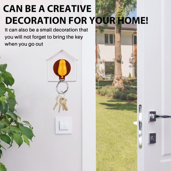 Cool Nest Sparrow Mini Fugle Nøglering Ring Krog Fløjte