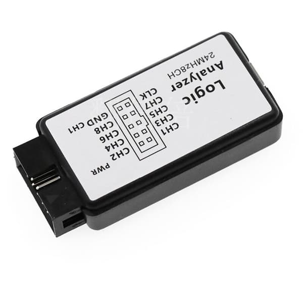 Testkrok Clamp Logikanalysator Testfil för Jumperkabel för USB 24M 8CH