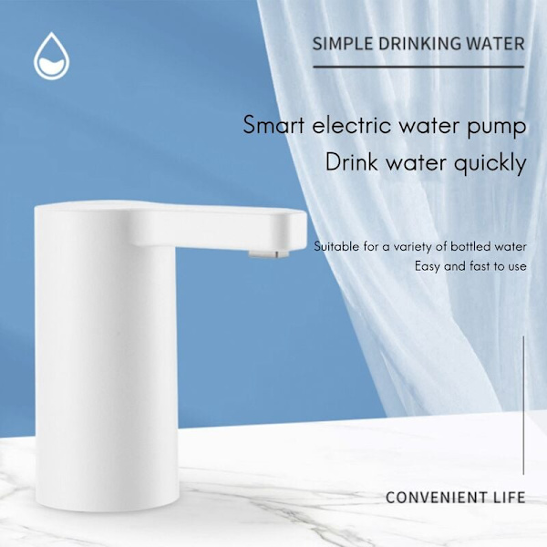 Usb-laddningsbar automatisk bärbar dryckesflaskpumpsdispenser fatad elektrisk flaskpumpsgadget