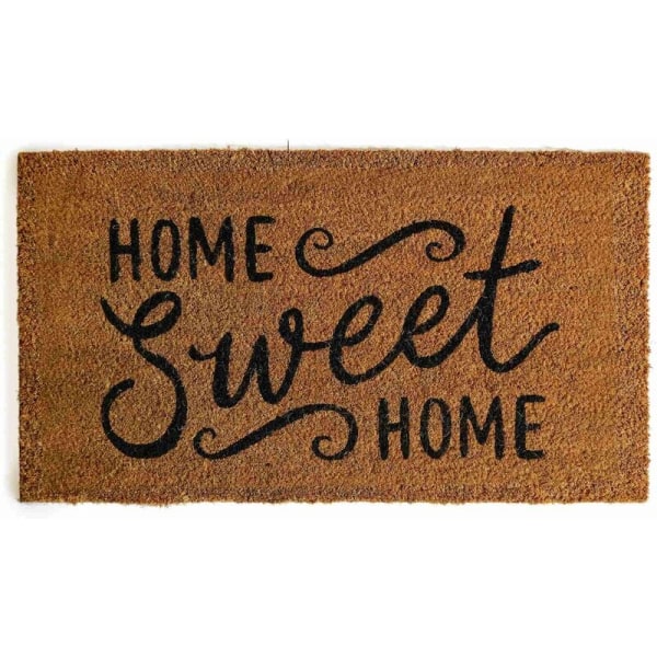 Fiberglass Welcome Mat for Front Door Funny Door Mat Outdoors Farmhouse Welcome Mat with Non-Slip Backing Funny Welcome Mat D