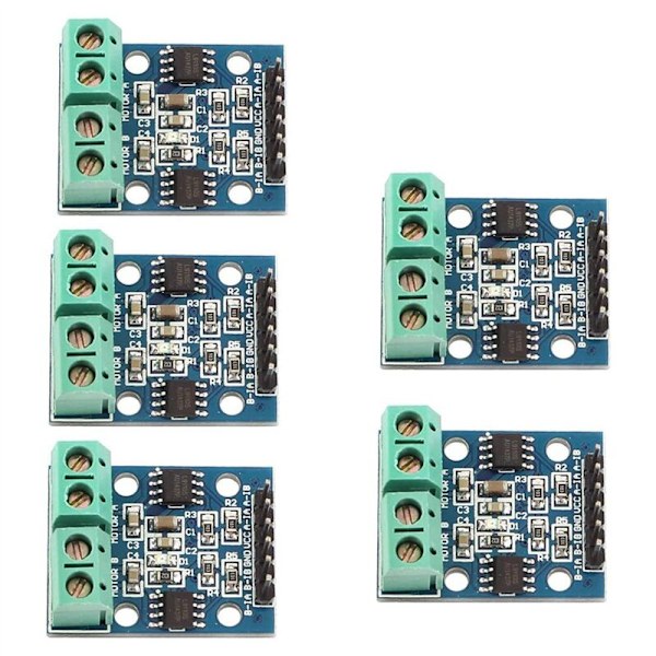 5 stk L9110S 2-kanals DC Stepper Motor Dual Motor Driver Modul Kontrollerkort for