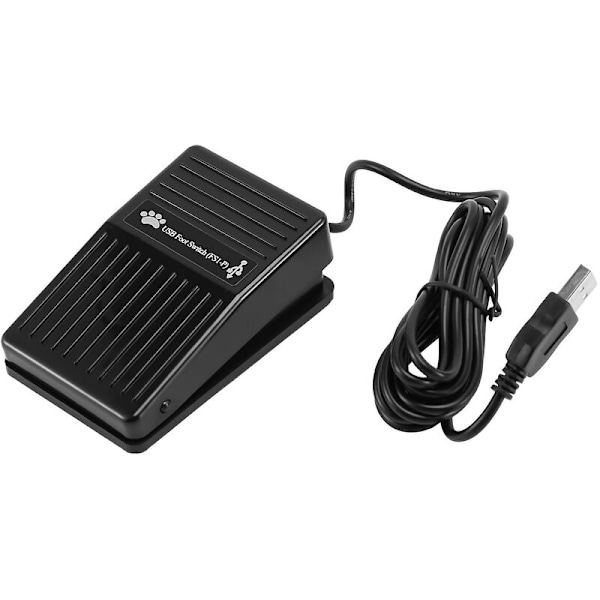 USB Fotpedalbryter Kontroll Tastaturhandling For Ny Fotbryter USB HID Pedal