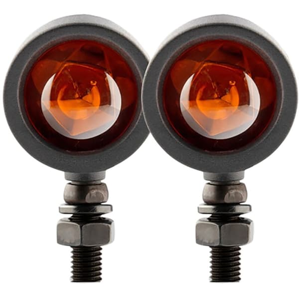 2 stk. Retro Blinklys til Motorcykel