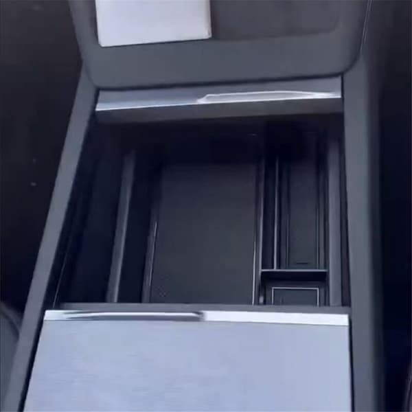 For Model 3 2024 Midtkonsoll Organizer Skuff Oppbevaringsboks Tilbehør, med Smooth Slide Technology