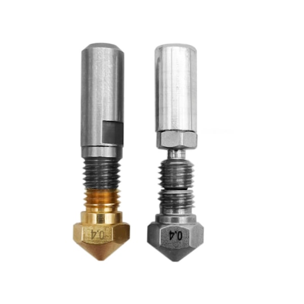 Helt metall 3D-skrivar-kit med kylfläns och 0,4 mm kylmunstycke för Creator Pro / I3 / MakeBot