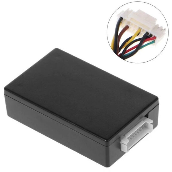 RGB till (RCA) AV CVBS Signalkonverter Dekoder Adapter för Golf 6 CC Fabriksbackkamera