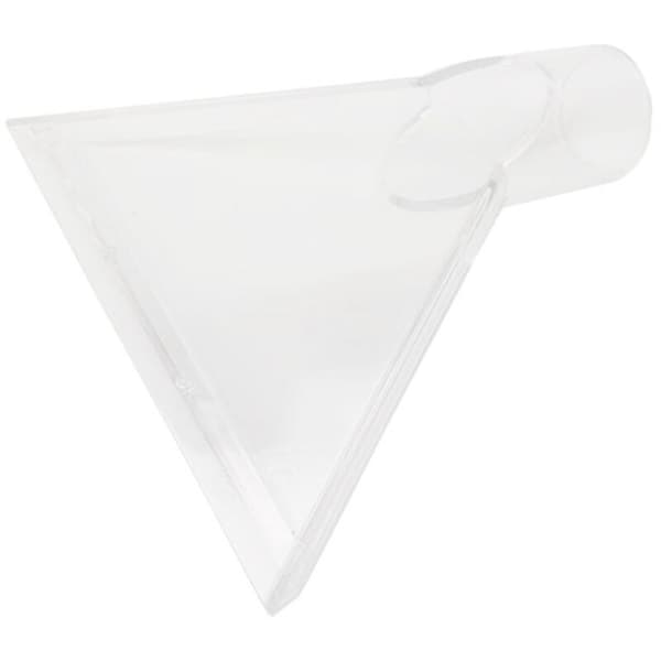 Universal 38 mm gulvmunnstykke med svingbart hodeadapter for damprensing av tepper