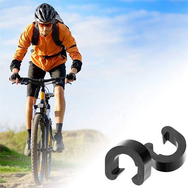 200 st C-klämmor för cykel, kabelklämmor, broms, växelsystem, för landsvägscyklar